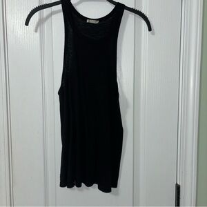 Free People Black Tank Top